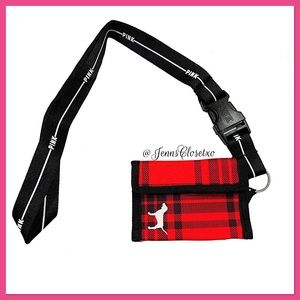 •Victoria’s Secret PINK• Lanyard ID holder